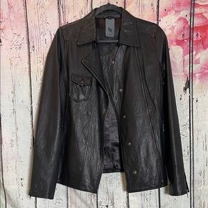 Classic Black Leather Jacket for Women